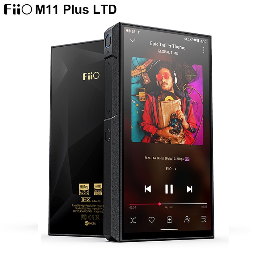 FiiO M11 Plus Hi-Res Music Player ES9068AS*2 MQA D..
